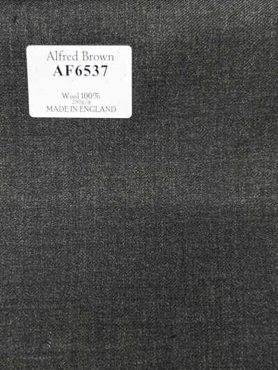 AF6537 Alfred Brown Dark Navy Solid