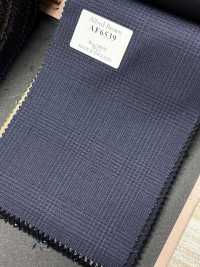 AF6539 Alfred Brown Navy Blue Check[Fabric] HOSOI SYOJI Additional Images