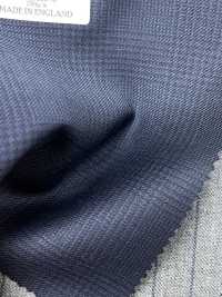 AF6539 Alfred Brown Navy Blue Check[Fabric] HOSOI SYOJI Additional Images