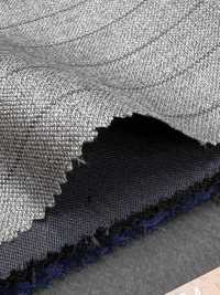 AF5546 Alfred Brown Gray × Navy Blue Stripe[Fabric] HOSOI SYOJI Additional Images