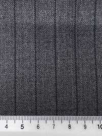 AF5546 Alfred Brown Gray × Navy Blue Stripe[Fabric] HOSOI SYOJI Additional Images