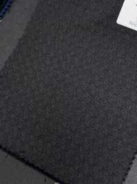 DG5569 DRAGO Super130's Charcoal Houndstooth[Fabric] HOSOI SYOJI Additional Images