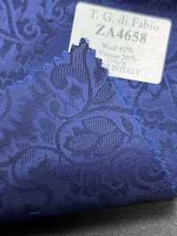 ZA4658 T.G.di Fabio Blue Paisley Jacquard[Textile] HOSOI SYOJI Additional Images