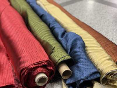 41CR Made In Italy Checkered Viscose Rayon Polyester Lining [Outlet]