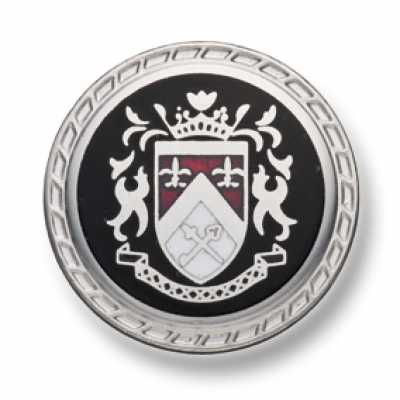 Made In Japan Metal Button For Suits And Jackets Silver/Black
