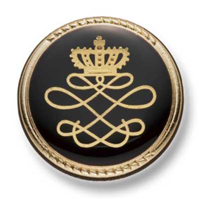 807 Made In Japan Metal Button For Suits And Jackets Gold/Black