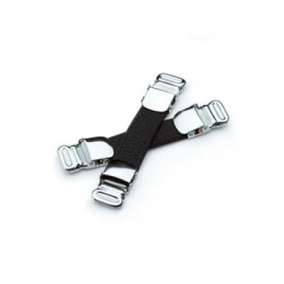AB-2 Sleeve Garter Black Solid Shoulder-Hanger Type (Type That Holds The Sleeve From Top And Bottom)