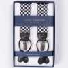 AT-1903 ALBERT THURSTON Suspenders Checkered Flag Pattern Elastic 35mm