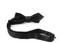 BFK-106 Luxury Material Shawl Label Silk Fabric Used Sword Bow Tie Black[Formal Accessories] Yamamoto(EXCY) Sub Photo