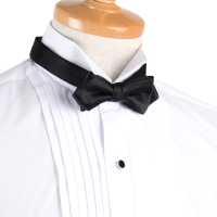 BFK-106 Luxury Material Shawl Label Silk Fabric Used Sword Bow Tie Black[Formal Accessories] Yamamoto(EXCY) Sub Photo