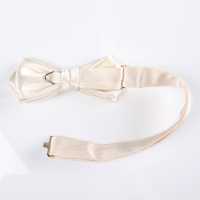BFK-203 Luxury Material Shawl Label Silk Used Sword Bow Tie Off White[Formal Accessories] Yamamoto(EXCY) Sub Photo