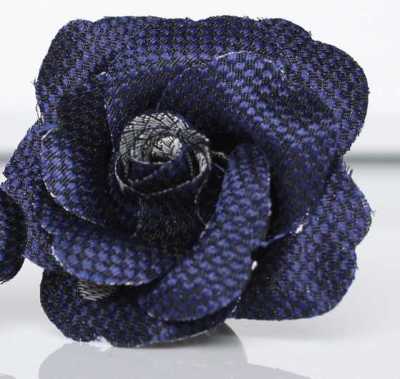 BTA-602 Made In Japan Silk Jacquard Boutonniere Dot Pattern Red