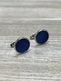 E-4-C Color Coating Shell Cufflinks Navy Blue[Formal Accessories] Yamamoto(EXCY) Sub Photo