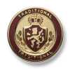EX131 Made In Japan Metal Buttons For Suits And Jackets Gold/Red