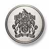 EX222 Made In Japan Metal Button For Suits And Jackets Silver