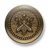 EX245 Made In Japan Metal Buttons For Suits And Jackets, Gold