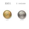 EX51 Made In Japan Metal Button For Suits And Jackets