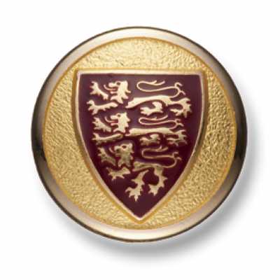 HS-222 Holland&Sherry Metal Buttons For Suits And Jackets, Gold