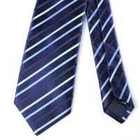 HVN-01 VANNERS Textile Used Handmade Tie Striped Pattern Navy Blue[Formal Accessories] Yamamoto(EXCY) Sub Photo
