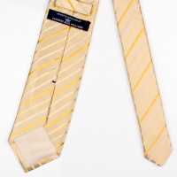 HVN-07 VANNERS Textile Used Handmade Tie Striped Pattern Gold[Formal Accessories] Yamamoto(EXCY) Sub Photo