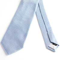HVN-12 VANNERS Textile Handmade Tie Houndstooth Pattern Saxe[Formal Accessories] Yamamoto(EXCY) Sub Photo