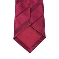 HVN-21 VANNERS Textile Used Handmade Tie Striped Pattern Wine Red[Formal Accessories] Yamamoto(EXCY) Sub Photo