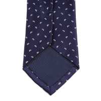 HVN-23 VANNERS Textile Used Handmade Tie Paisley Dot Pattern Navy Blue[Formal Accessories] Yamamoto(EXCY) Sub Photo