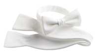 MT-W Cotton Pique White Hand-knot Bow Tie[Formal Accessories] Yamamoto(EXCY) Sub Photo