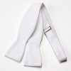 MT-W White Cotton Pique Self-Tie Bow Tie