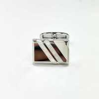 N-3 Japanese Cufflinks Regimental White Mother Of Pearl Shell[Formal Accessories] Yamamoto(EXCY) Sub Photo