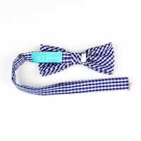 RBF-04 Made In The UK Ringhart Textile Used Plaid Navy Blue Bow Tie[Formal Accessories] Yamamoto(EXCY) Sub Photo