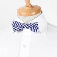 RBF-04 Made In The UK Ringhart Textile Used Plaid Navy Blue Bow Tie[Formal Accessories] Yamamoto(EXCY) Sub Photo
