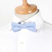RBF-05 Ringhart Textile Made In England Check Pattern Saxe Blue Bow Tie[Formal Accessories] Yamamoto(EXCY) Sub Photo