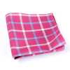 RCF-4118-07 Made With UK-made Ringhart Fabric, Block Check, Red Handkerchief