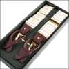 RSR-10 Ringhart Textile Used Suspenders Tatter Sole Pattern Brown 35MM