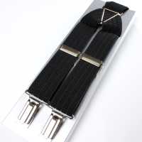 SR-102 Japanese Suspenders Brace Clip Type X Type Black[Formal Accessories] Yamamoto(EXCY) Sub Photo