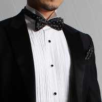 VBF-22 VANNERS Textile Used Bow Tie Paisley Dot Black[Formal Accessories] Yamamoto(EXCY) Sub Photo
