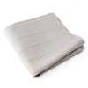 VCF-19 Pocket Square Made With VANNERS Fabric Glen Check Pattern Light Gray