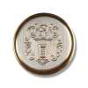 YM15 Made In Japan Metal Button For Suits And Jackets, Gold