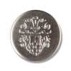 YM6 Made In Japan Metal Button For Suits And Jackets, Silver
