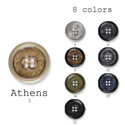 Made In Italy Polyester Buttons For Suits And Jackets