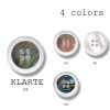 クラルテ Made In Japan Natural Shell/Polyester Button For Suits And Jackets