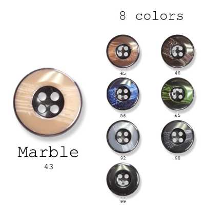 マーブル Polyester Buttons For Suits And Jackets [Outlet]